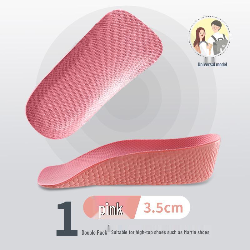 Unisex Unsichtbare Höhenverstärkende Fußgewölbestützende Einlegesohlen für Komfort und Stoßdämpfung