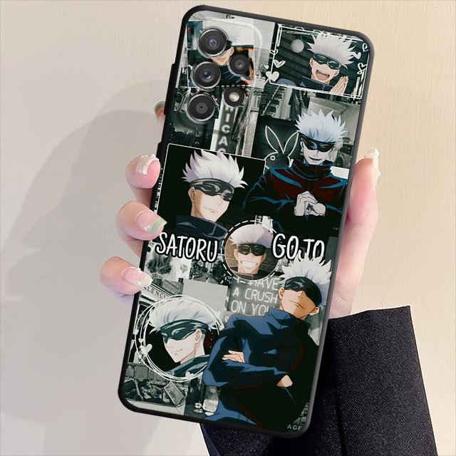 Jujutsu Kaisen Anime Cases Case For Samsung Galaxy A21s A22 A53 A72 A52 A13 A33 A32 A71 A31 A51 A23 A11 A42 Black Soft Cover