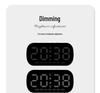 LED Digital Clock: Multi-function Alarm with Date & Dual Alarms - Model 5507