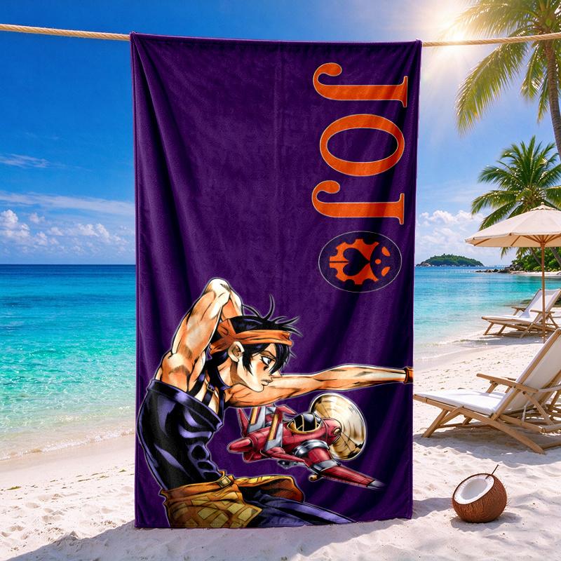 JOJO Quick-drying soft and absorbent beach towel—perfect for beach trips swimming outdoor camping and travel an essential beach item