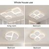 Dimming Ceiling Lamp Modern Simple Indoor Lighting Applicable To Bedroom Living Room Dining Room Square Round Acrylic Lights