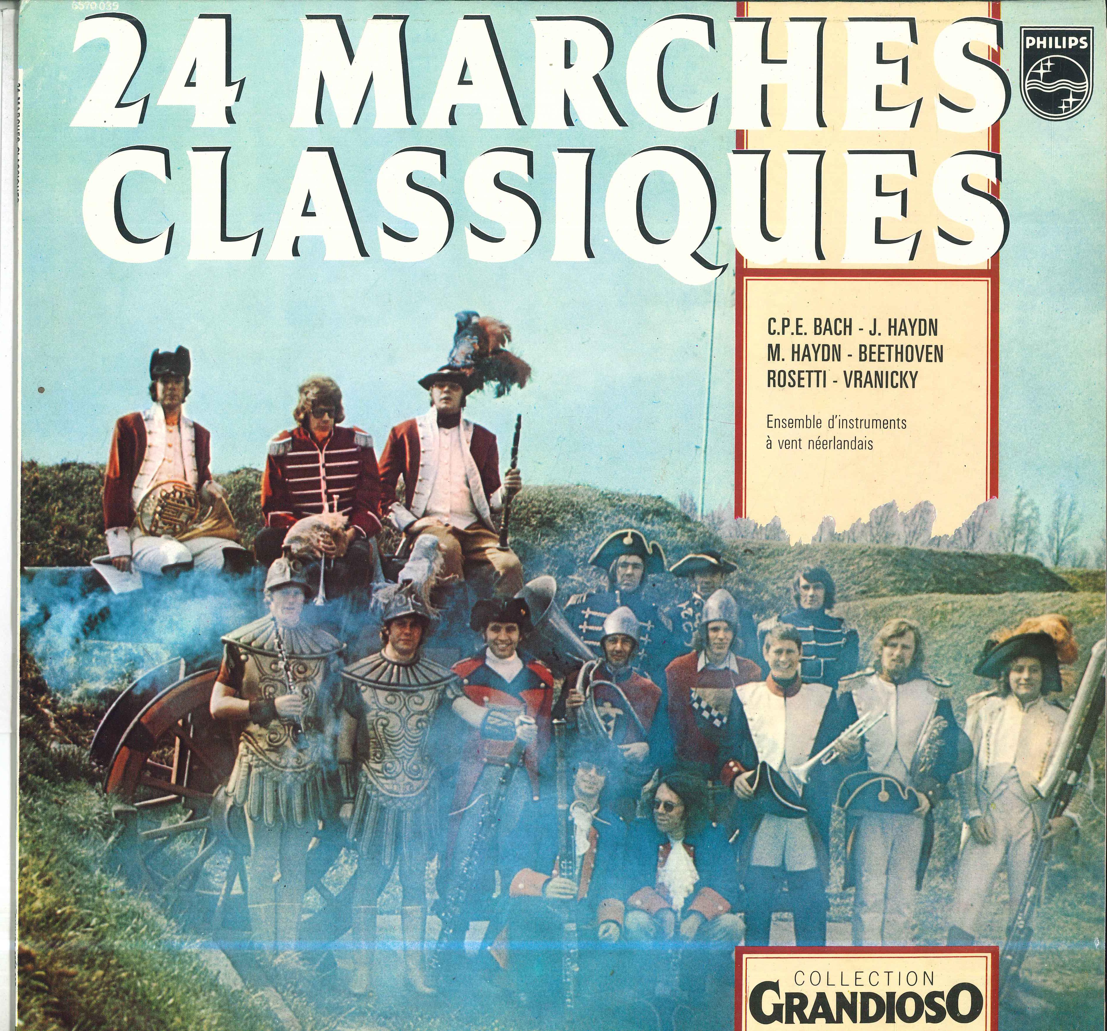 

LP Record ENSEMBLE DINSTRUMENTS A VENT NEERLA 24 Marches Classiques 6570035 PHILIPS Netherland Classical Used