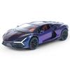 1/32 Scale Lamborghini Revuelto Alloy Diecast Model Car Sound Light Children Toys Collection Hobbies Gifts with Boys Kids Present A893