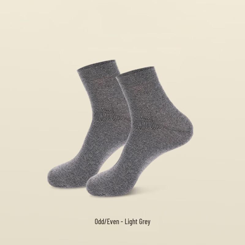 LangSha Men s Thin Breathable Anti-Odor Business Mid-Calf Socks null