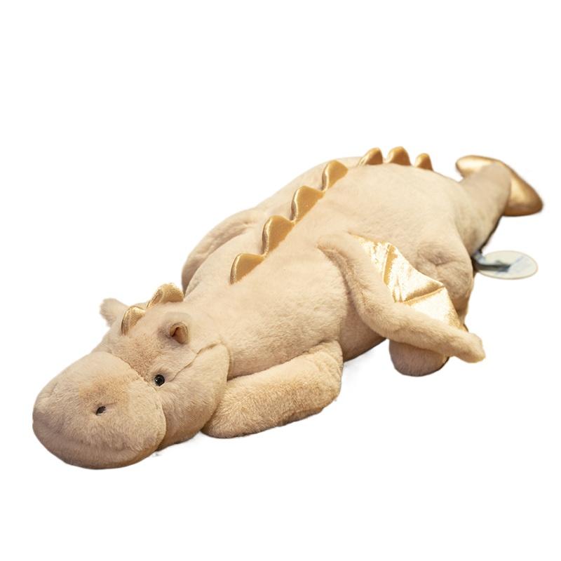 90-150cm Cartoon Giant Flying Dragon Plush Doll Pillow White Snow Dragon Pterosaur Plush Toy Soft Stuffed Animal Doll Kid Gift