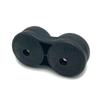 Stainless Steel Double Massage Ball Roller for Muscle Relaxation