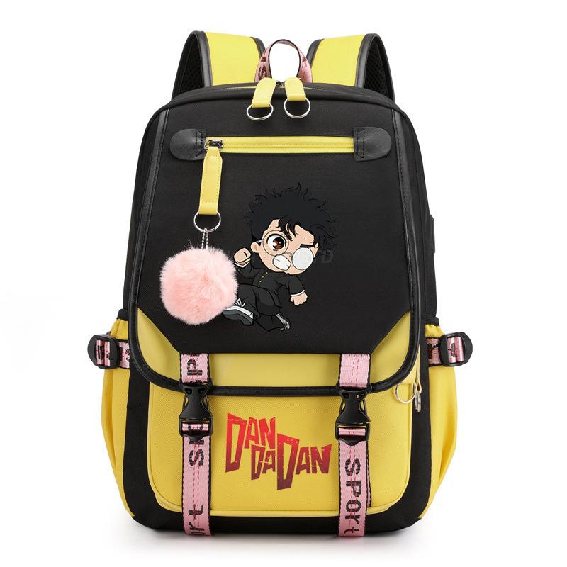 

Bold Party Dandadan Surrounding Anime School Bag Fashion Male Female Versatile Elementary and Secondary School Student Lightweight Backpack No specification