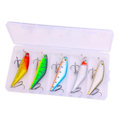 Deep Drive  Simulation Minnow Fishing Lure Long Casting Hard Lure With 3 Treble Hooks Wobble Fishing Tackles