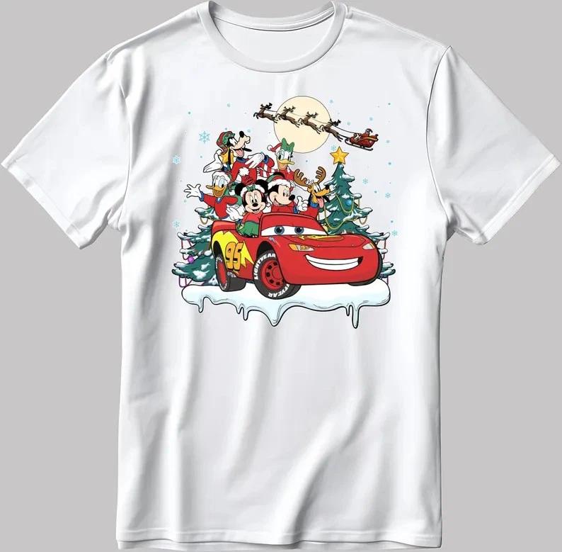 Lightning Mcqueen White T Shirt S