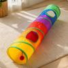 Interactive Cat Tunnel Toy Collapsible Foldable Portable Space-Saving