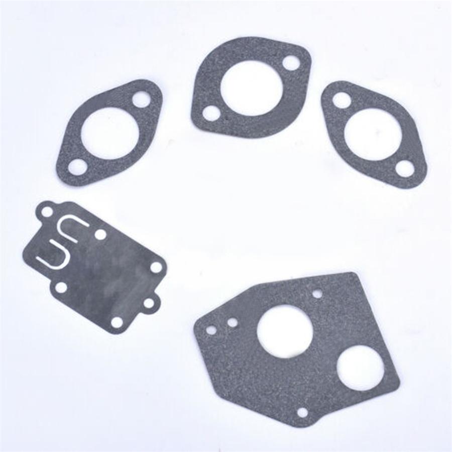 4PCS Carburetor Carb Rebuild Kit Fit Briggs & Stratton 495606 494624 3-5HP Engine