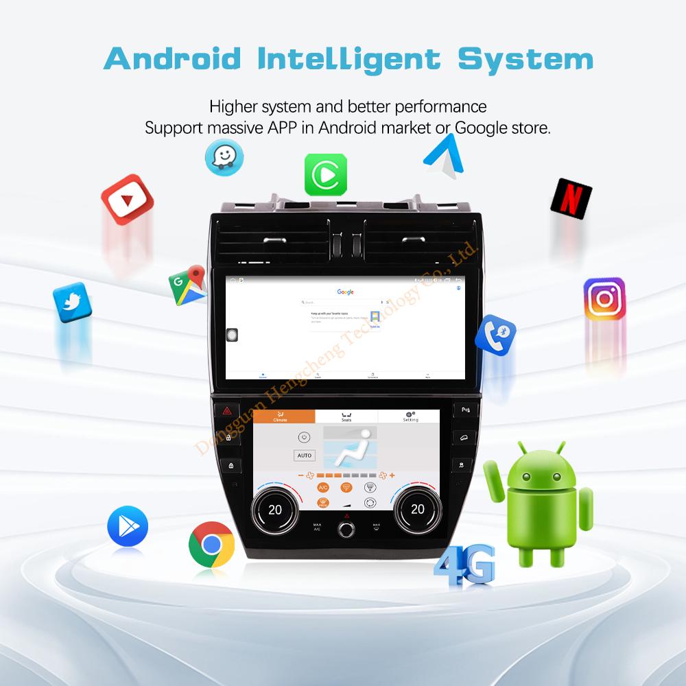 12.3inch For Land Rover Freelander 2 2007-2015 Android12 Car Multimedia Player GPS Navigation Radio 8+128G CarPlay 4G AC screen