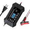 Smart Pulse Repair 12V Car Battery Charger, Nine-Stage Lead-Acid Charger