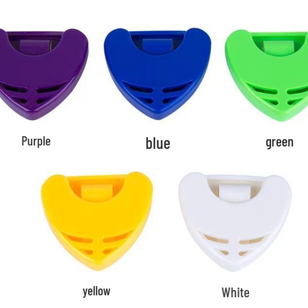 

Коробка для медіаторів з різними кольорами для електро- та акустичних гітар