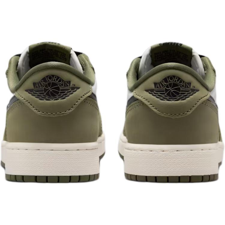 (GS) Air Jordan 1 Retro Low OG 'Medium Olive' Kids' HQ6999-200