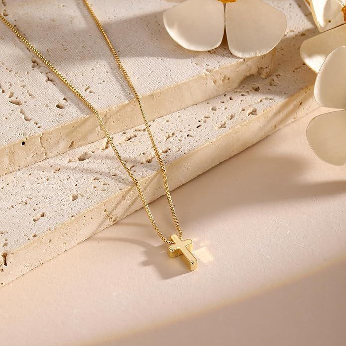 Элегантное колье с подвеской-крестом - Универсальное модное украшение для женщин