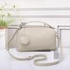 Borsa a Cuscino Versatile Vera Pelle Semplice Borsa a Mano in Morbida Pelle Borsa a Spalla Piccola a Tracolla