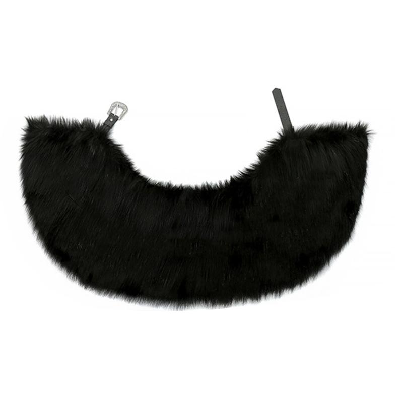 Medieval Vintage Style Artificial Furs Capes Cloak Warm Winter Role Play Halloween Costume Accessory Unisex Design Shawl