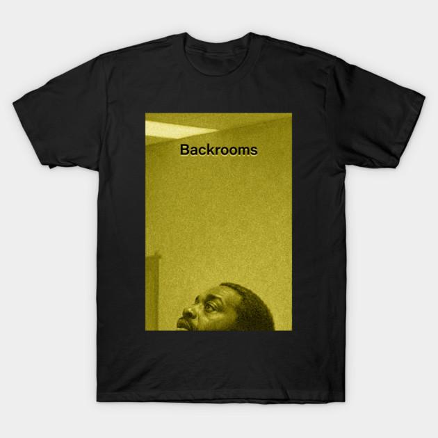 The Backrooms Entity VHS Horror T-Shirt Liminal Space Found Footage Grafik-T-Shirt Unisex Baumwolle Kurzarm für Fans