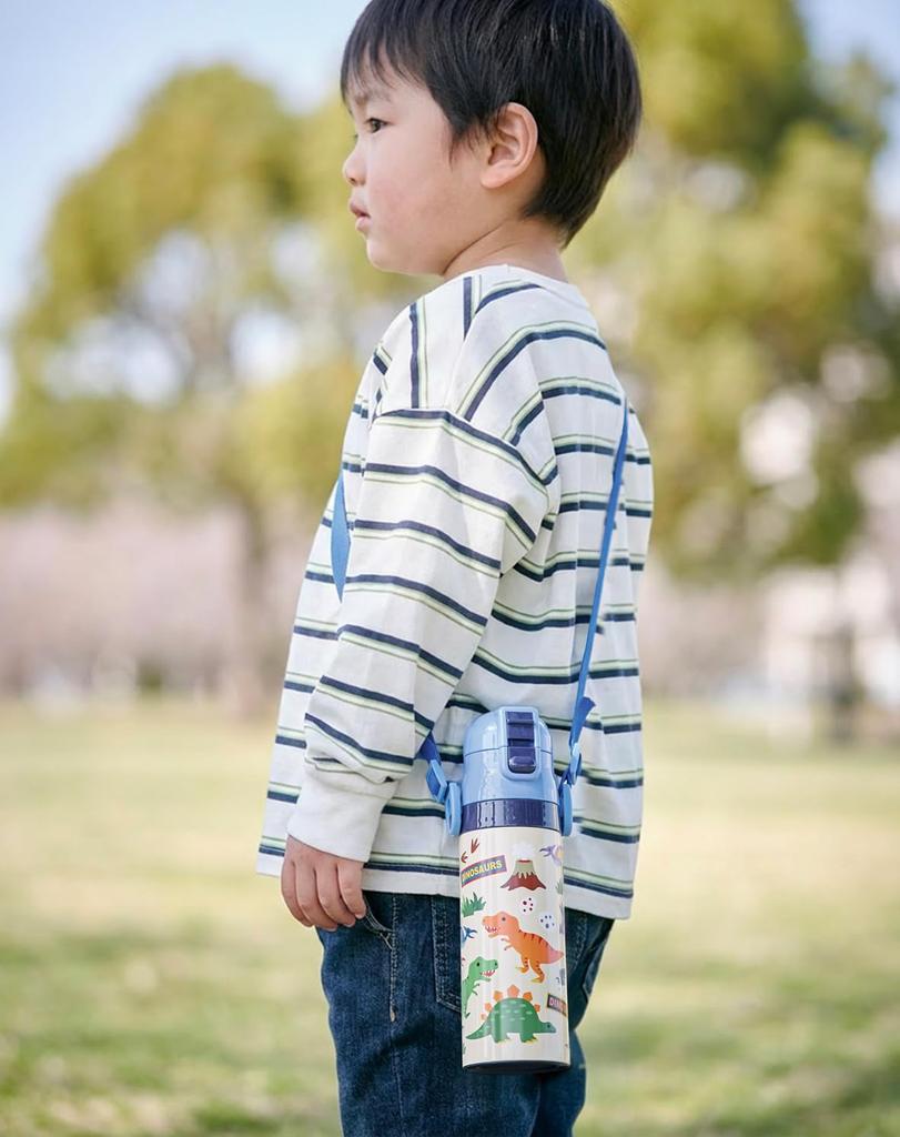 Skater Kids Water Bottle SDC4-A 470ml Tomica No.26 Stainless Steel Lightweight Sports Bottle Cold Retention Only Boys
