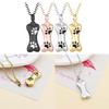 Paw Printings Cremation Urn Bar Jewelry Pet Cremation Jewelry Ashes Necklaces Creative Pet Cremation Jewelry