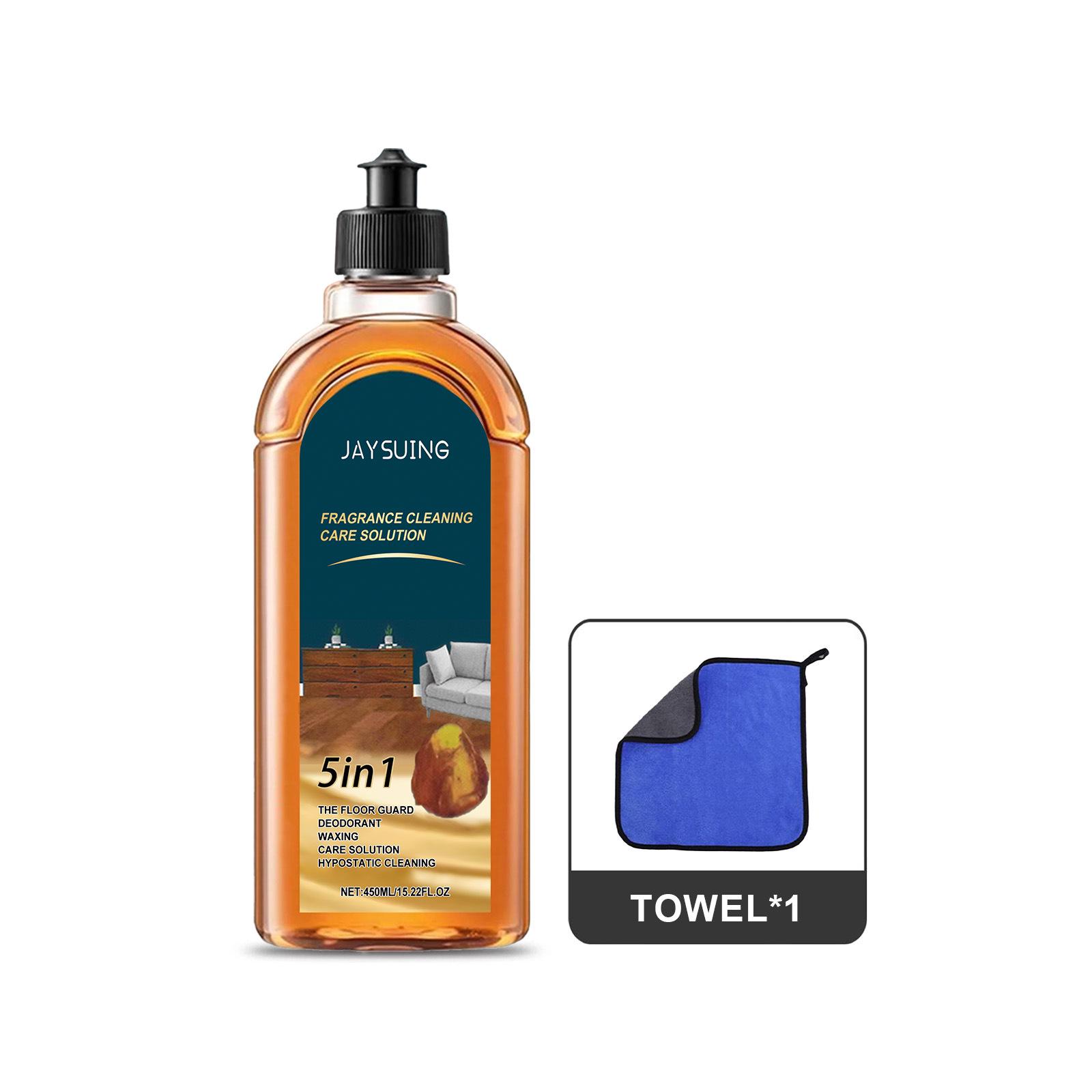 

JAYSUING Multi-Effect Floor Cleaner for Wood, Tile, Stain Removal, Scratch Prevention, and Shine Maintenance