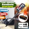 200W 7000PA Kabelloser Auto-Staubsauger Wiederaufladbarer Nass-/Trocken-Tragbarer Handstaubsauger für Auto Starke Leistung