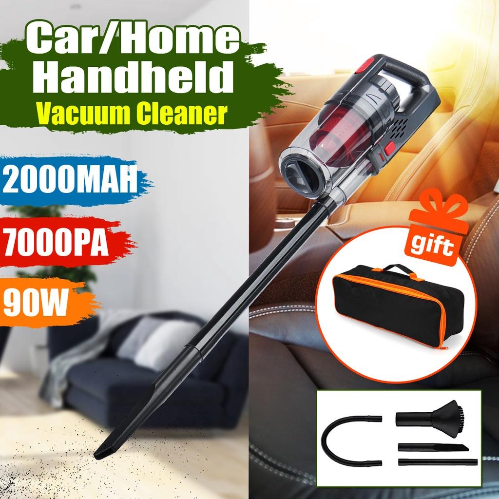 200W 7000PA Kabelloser Auto-Staubsauger Wiederaufladbarer Nass-/Trocken-Tragbarer Handstaubsauger für Auto Starke Leistung