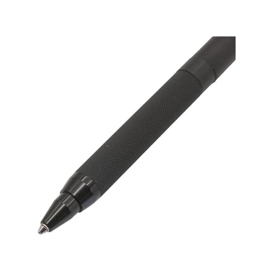 Kiterra Double Chuck Mechanical Pencil KS-03 0.5mm BK, Double Chuck Mechanism, Prevents Lead Wobble, Break-Resistant Lead, Cushioning Function,