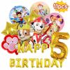 Ed Birthday Party Decorations Balloons Tableware Paper Cups Plates Tablecloth Party Decorating Accessorie For Boy Girl