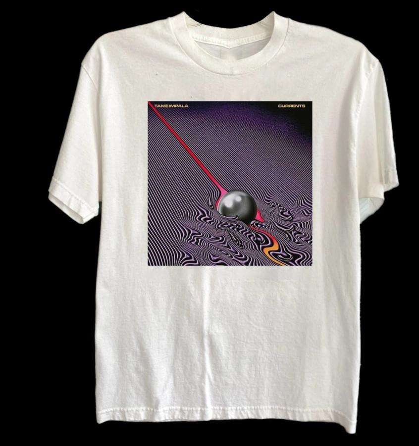 Vintage Tame Impala Band Currents Album T-shirt size S-5XL M