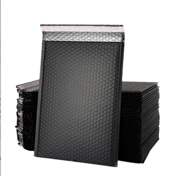 20pcs/Pack Black Bubble Bag Co Extruded Film Express Packaging Self Sealing Strong Adhesive Transport Envelope Bag