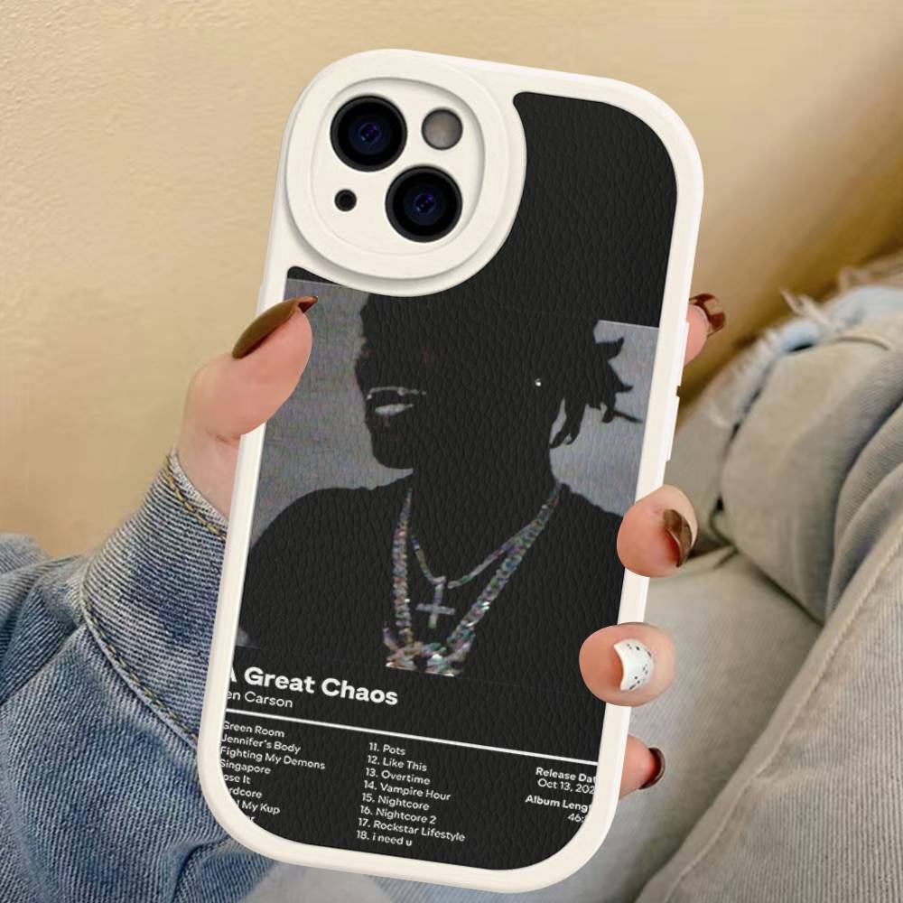 Pop Singer K-Ken Carson Phone Case For IPhone 16 15 14 13 12 11 Pro Max Plus Leather Shockproof Cover