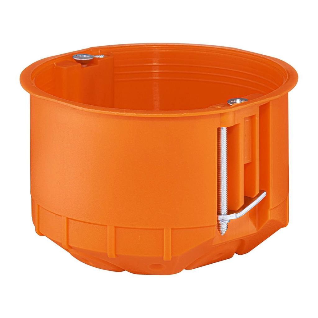 Plasterboard flush-mounted box, tile, orange P 60KF