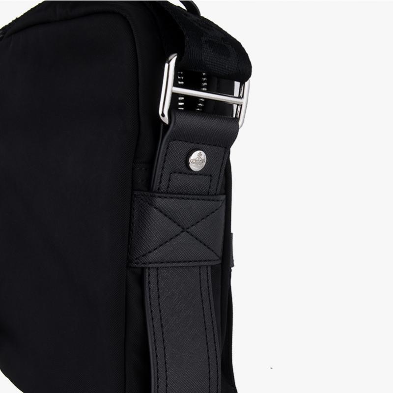 Vivienne Westwood Jackson Nylon Satchel Small Crossbody 4803000bu W001y N401