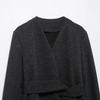 European-American Women's Casual Soft Jacket with Belt - Hot Fashion