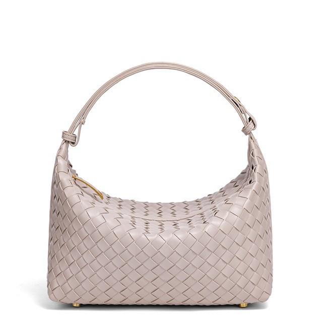 Trendy Hand Woven Women's Bag New Simple and Versatile Shoulder Bag Casual Diagonal Cross Bag