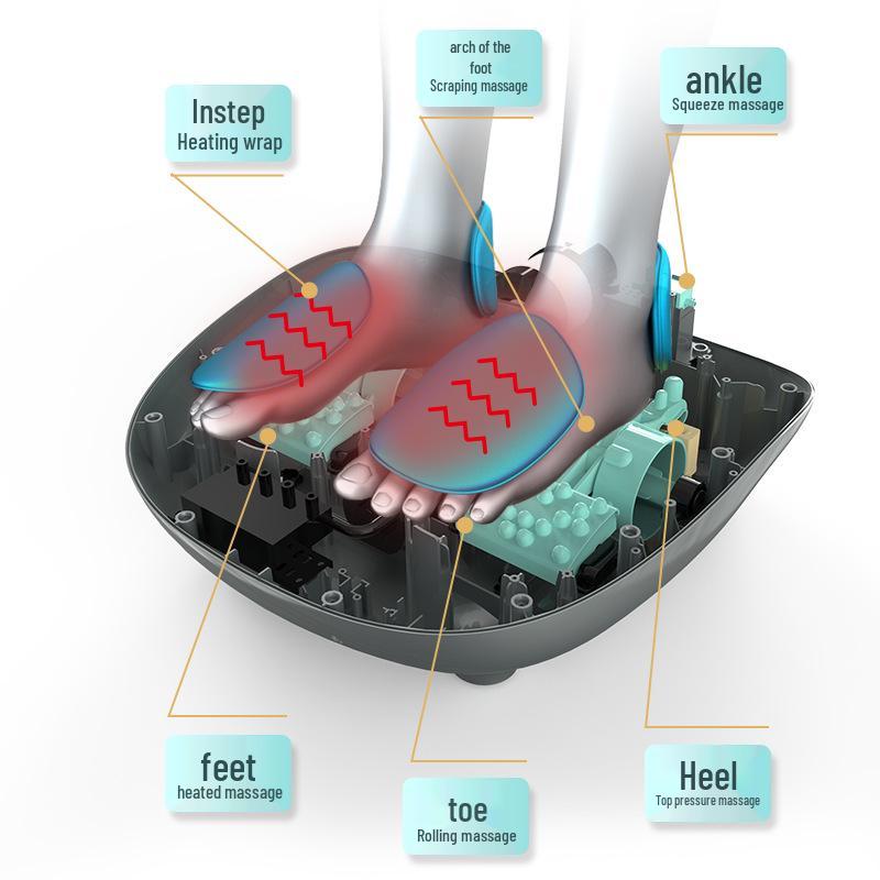 Fully Automatic Smart Foot and Calf Massager with Kneading