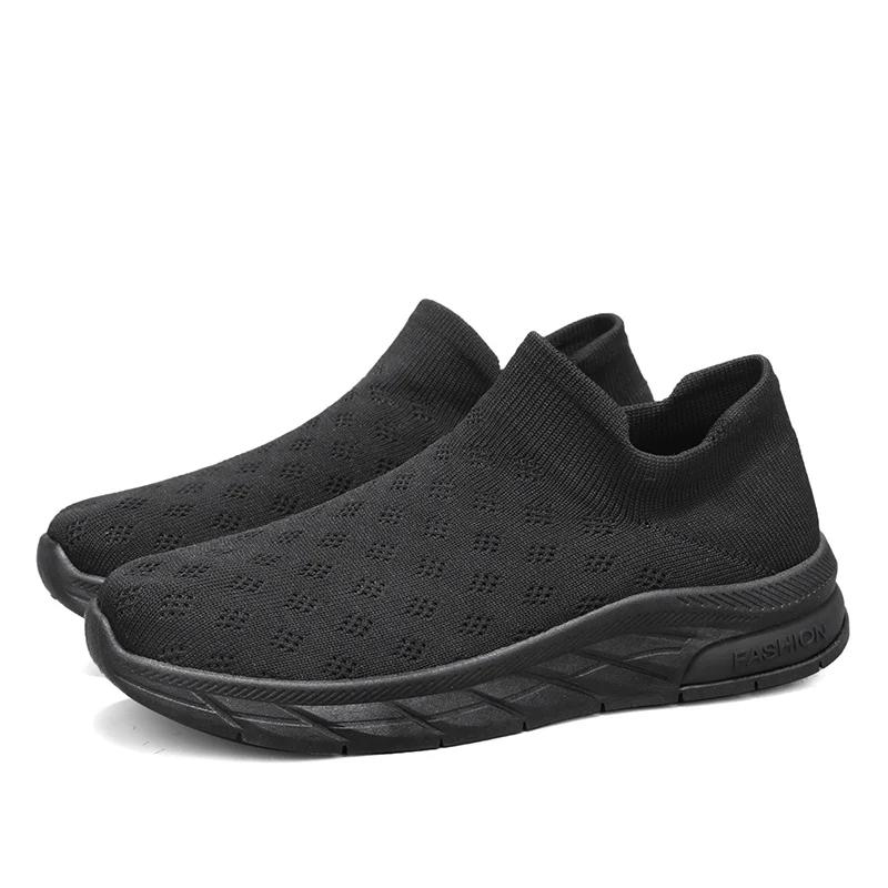 

Сетчатые мужские мокасины Летняя дышащая повседневная обувь Легкие кроссовки Мужские нескользящие кроссовки для бега Обувь для отдыха на пару 39