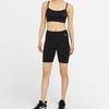 Nike One Mid-Rise Training Cycling Fitness Shorts Women Bottoms Black DD0244-010