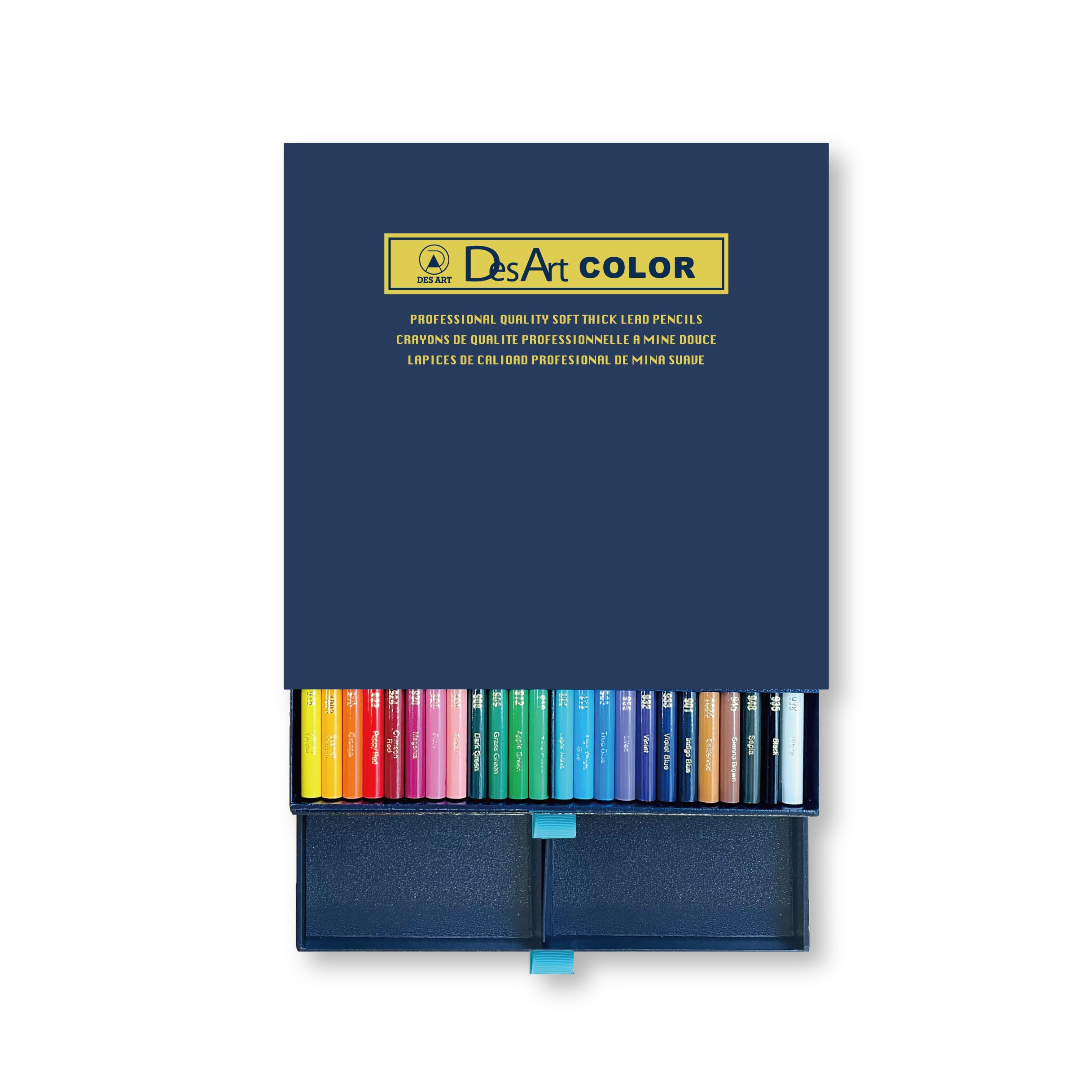 

DesArt Desert Color DA24 Pencils, 24-Color Set,