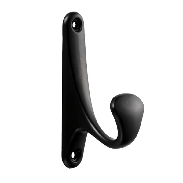 

Hotel Hanging Hooks Bracket with Nail Hanging Organizer for Bags Towels Umbrella 1 чёрный