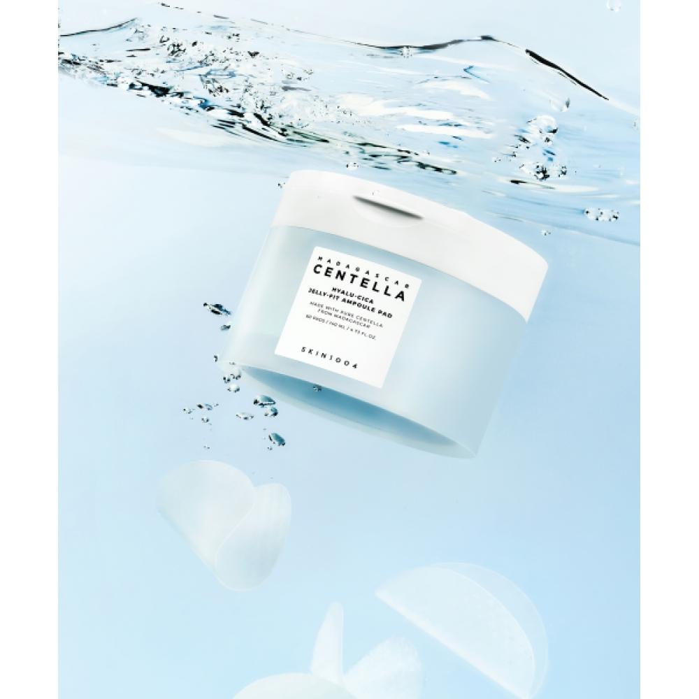 Skin1004 Madagascar Centella Hyalu Cica Jelly Fit Ampoule Pad 60 Sheets