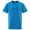 Casual Mens T Shirts Cat Cute Pritned Summer Cotton O-Neck T-shirt for Men Short Sleeve Top Tee Shirt Funny Streetwear T-shirts