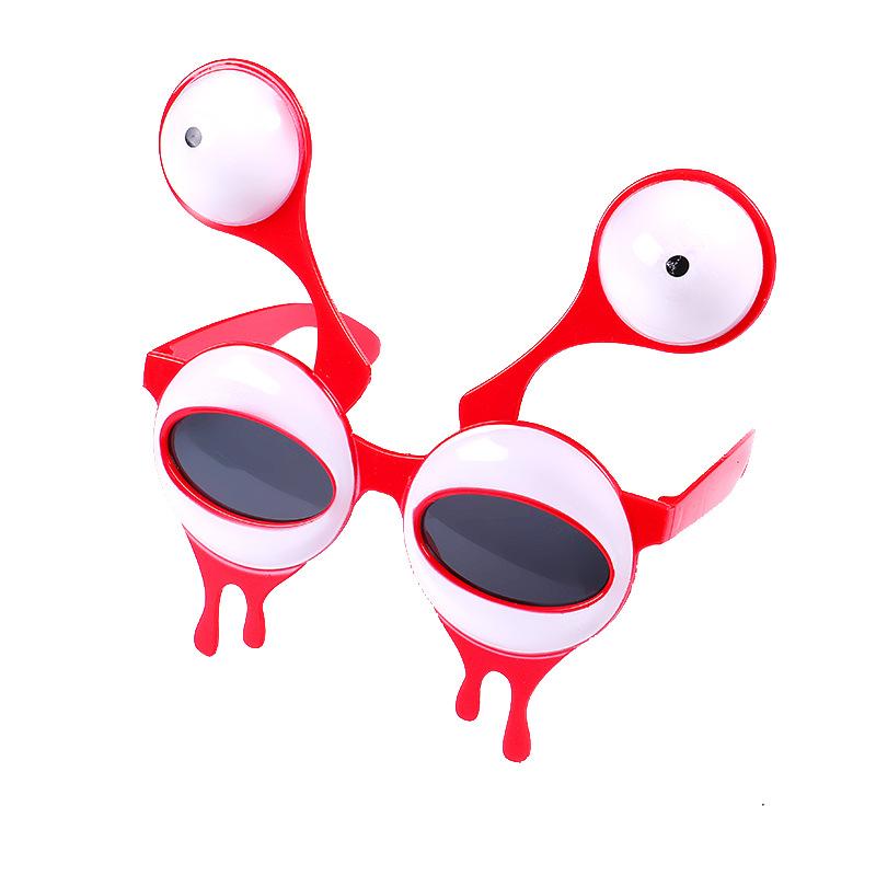 Big Eyed Alien Sunglasses Funny Happy Birthday Party Glasses Self Shot Props Fashion Children Adult Decorative Eyewear
