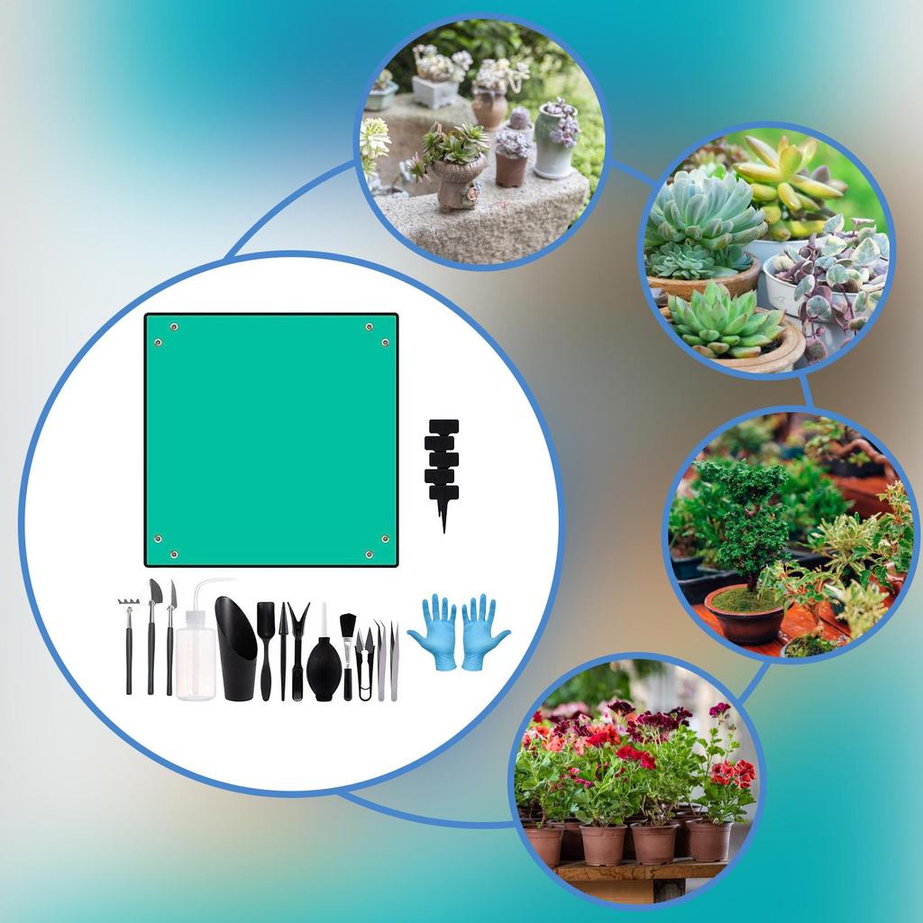 Gardening Tools Waterproof Gardening Gadget With Mat Garden Hand Tools For Plant Repotting Mixing Watering Family Friends Women