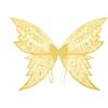 Organza Prinzessin Fee Flügel Leichtes Verkleidungsflügel Neu Funkelnde Engelsflügel Halloween