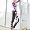 2 Pcs/set Women Swimsuit Parent-child Sunscreen Long-sleeve Quick-drying Top + Swimming Trunk