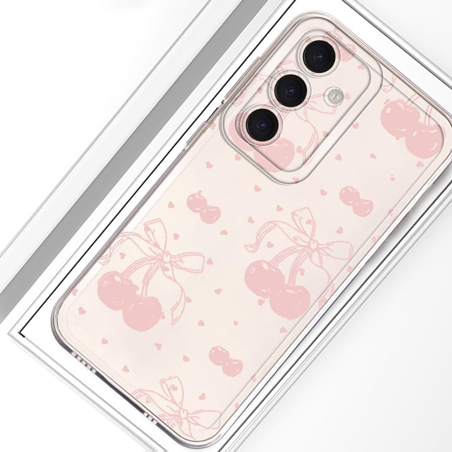 Cute Pink Bow Case for Samsung Galaxy A54 A15 A14 A16 A56 A50 A26 A24 A33 A52 A25 A51 A36 A13 A52 A31 A55 A23 A34 A35 Phone