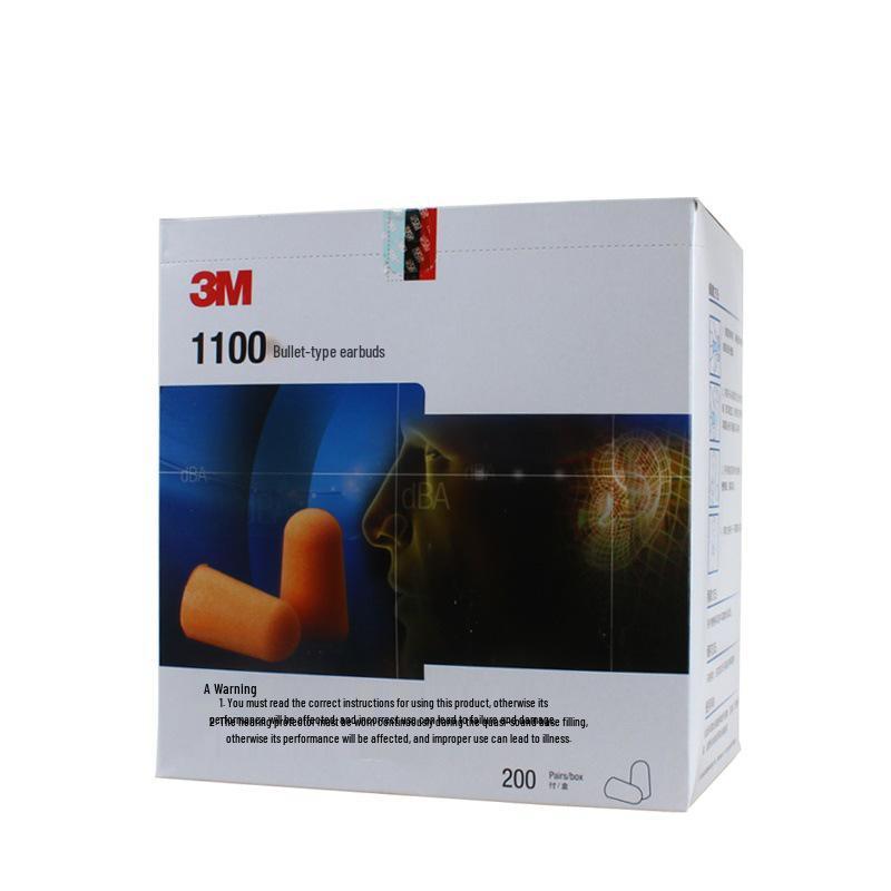 3M1100 Soundproof Earplugs: Noise Reduction for Studying, Sleep, and Anti-Snoring.